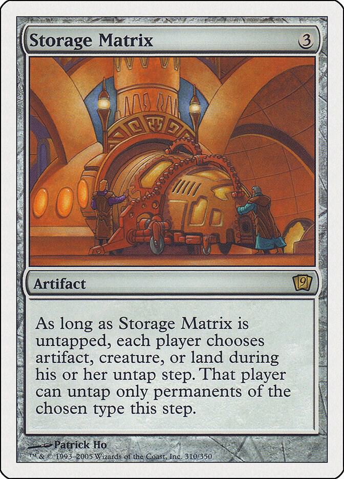 Storage Matrix [Ninth Edition]