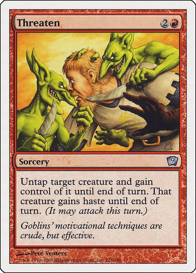 Threaten [Ninth Edition]