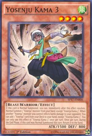 Yosenju Kama 3 [SP17-EN006] Starfoil Rare