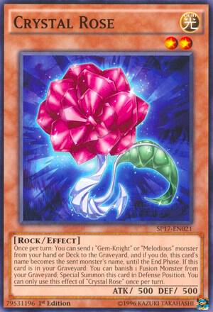 Crystal Rose [SP17-EN021] Starfoil Rare