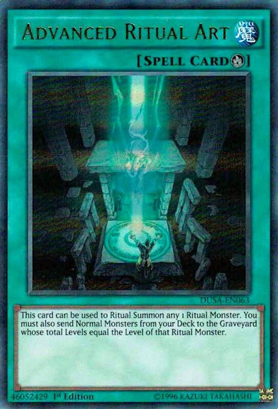 Advanced Ritual Art [DUSA-EN063] Ultra Rare