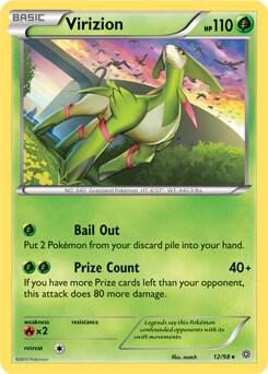 Virizion (12/98) (Theme Deck Exclusive) [XY: Ancient Origins]