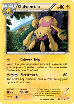 Galvantula(27/119) (Theme Deck Exclusive) [XY: Phantom Forces]