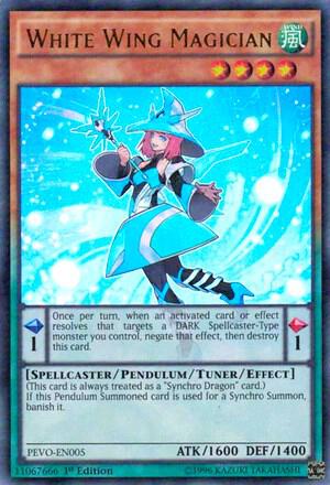 White Wing Magician [PEVO-EN005] Ultra Rare