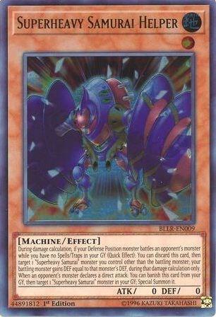 Superheavy Samurai Helper [BLLR-EN009] Ultra Rare
