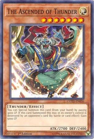 The Ascended of Thunder [COTD-EN036] Short Print