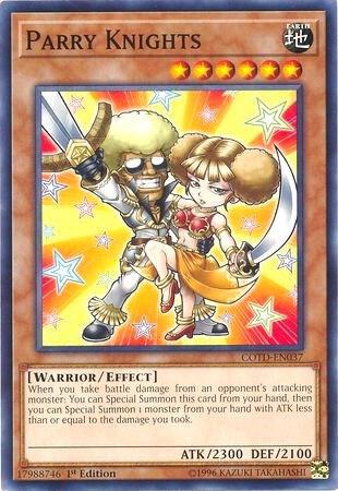 Parry Knights [COTD-EN037] Short Print
