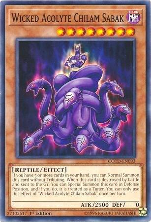 Wicked Acolyte Chilam Sabak [COTD-EN093] Common