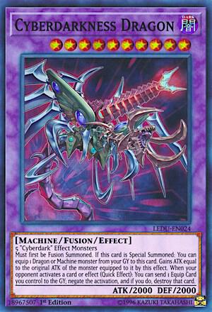 Cyberdarkness Dragon [LEDU-EN024] Super Rare