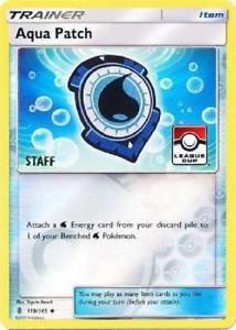 Aqua Patch (119/145) (League Promo Staff) [Sun & Moon: Guardians Rising]