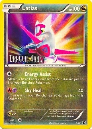 Latias (9/20) (Blister Exclusive) [Black & White: Dragon Vault]