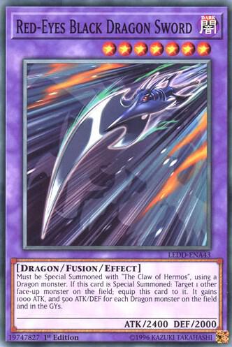Red-Eyes Black Dragon Sword [LEDD-ENA43] Common