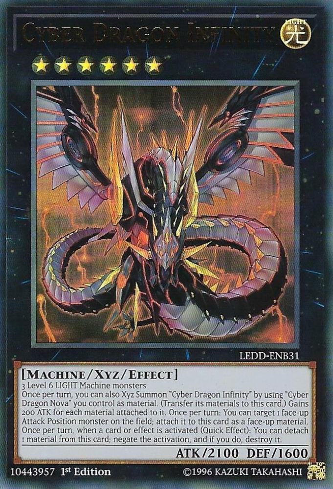 Cyber Dragon Infinity [LEDD-ENB31] Ultra Rare