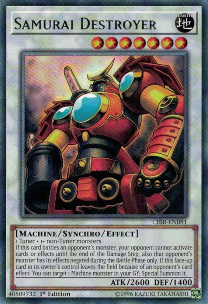 Samurai Destroyer [CIBR-EN081] Rare