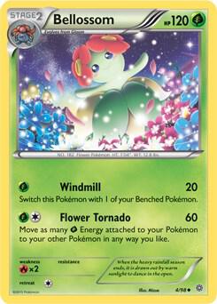 Bellossom (4/98) (Cosmos Holo) [XY: Ancient Origins]