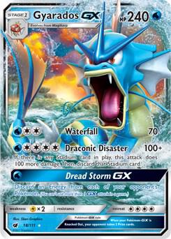 Gyarados GX (18/111) [Sun & Moon: Crimson Invasion]