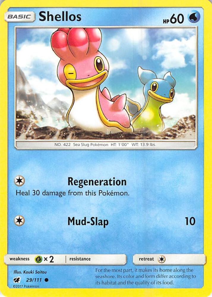 Shellos (29/111) [Sun & Moon: Crimson Invasion]