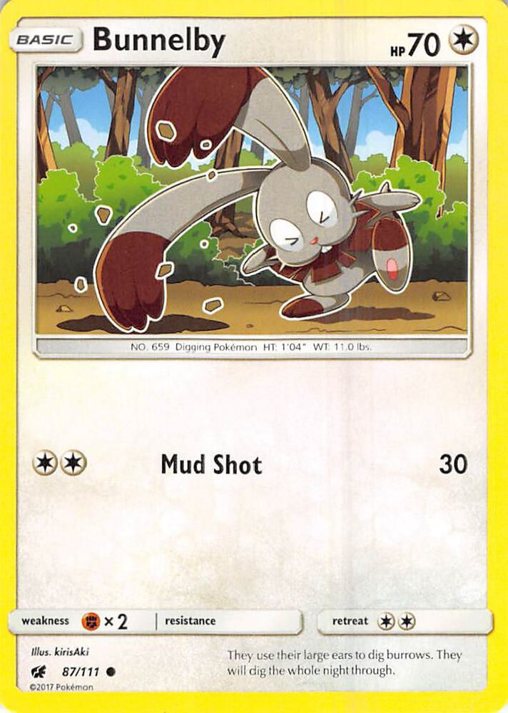Bunnelby (87/111) [Sun & Moon: Crimson Invasion]