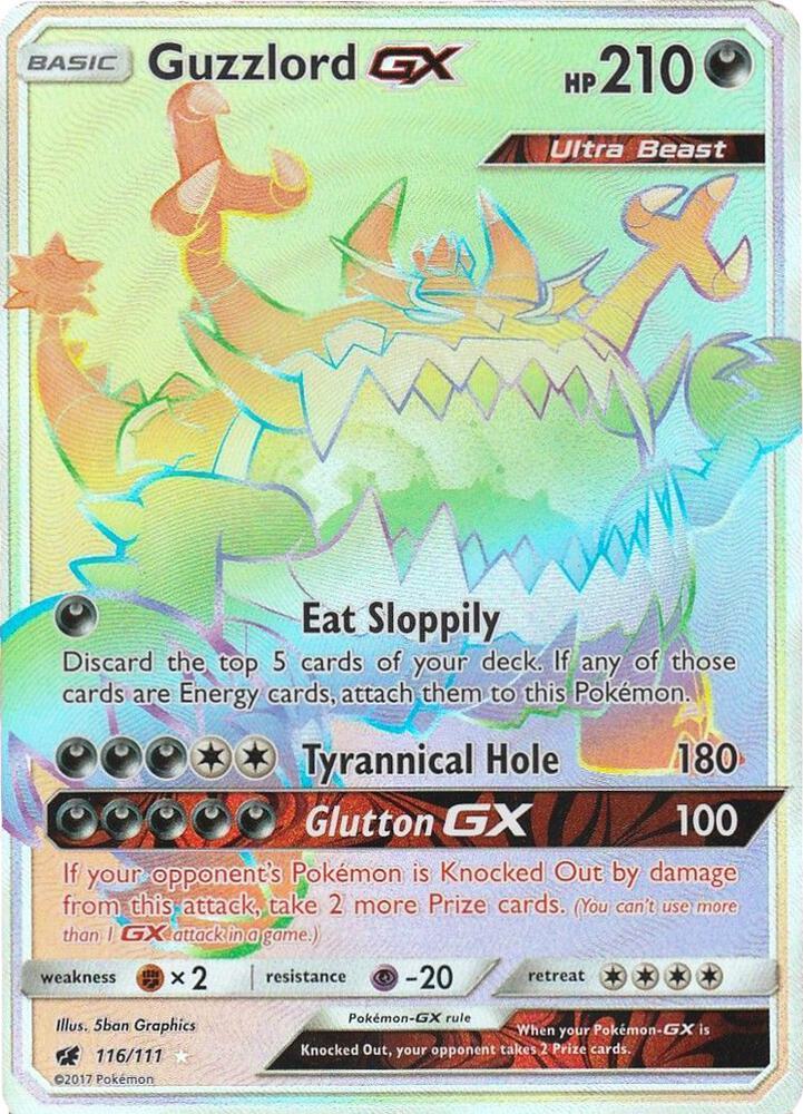 Guzzlord GX (116/111) [Sun & Moon: Crimson Invasion]