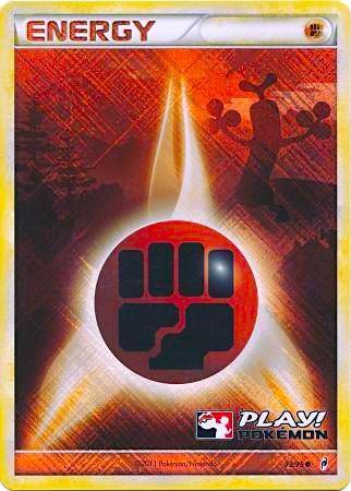 Fighting Energy (93/95) (Play Pokemon Promo) [HeartGold & SoulSilver: Call of Legends]