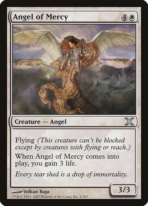 Angel of Mercy (Premium Foil) [Tenth Edition]