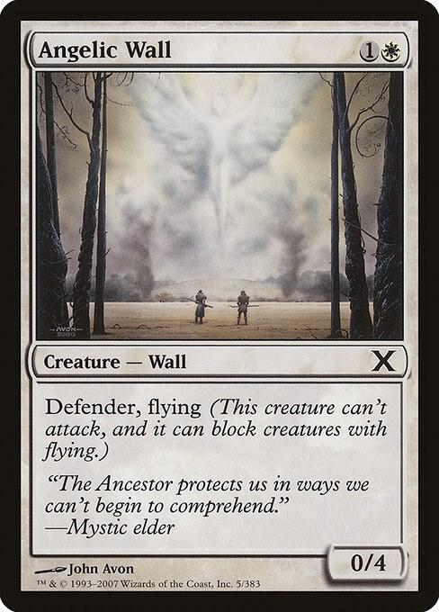 Angelic Wall (Premium Foil) [Tenth Edition]