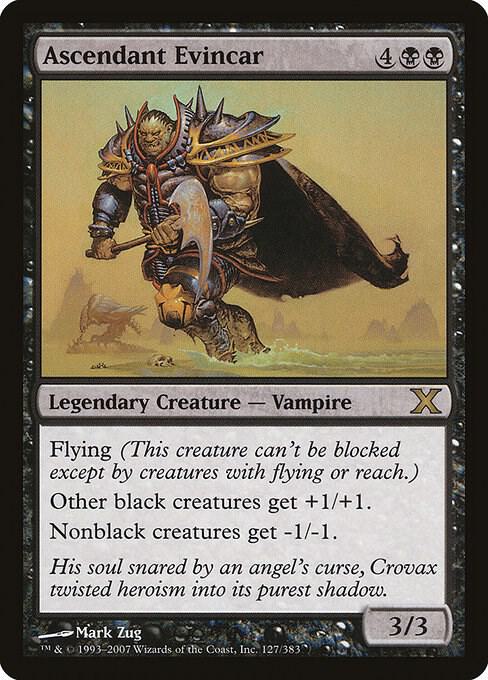 Ascendant Evincar (Premium Foil) [Tenth Edition]