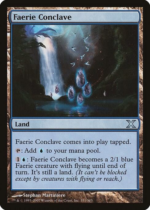 Faerie Conclave (Premium Foil) [Tenth Edition]