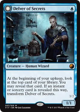 Delver of Secrets // Insectile Aberration [From the Vault: Transform]