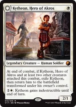 Kytheon, Hero of Akros // Gideon, Battle-Forged [From the Vault: Transform]