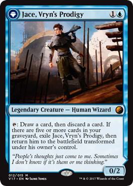 Jace, Vryn's Prodigy // Jace, Telepath Unbound [From the Vault: Transform]
