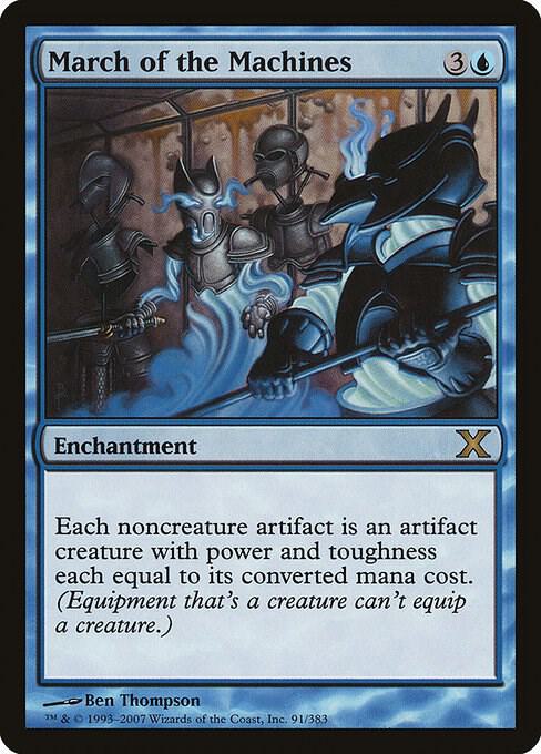 March of the Machines (Premium Foil) [Tenth Edition]