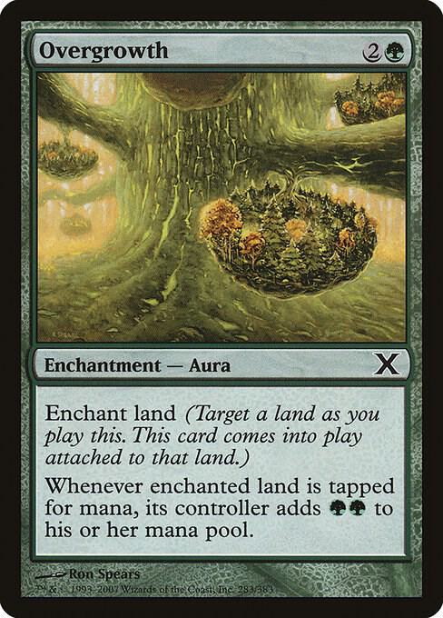Overgrowth (Premium Foil) [Tenth Edition]
