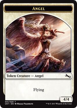 Angel // Angel Double-Sided Token [Unstable Tokens]