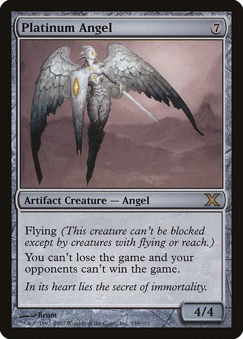 Platinum Angel (Premium Foil) [Tenth Edition]