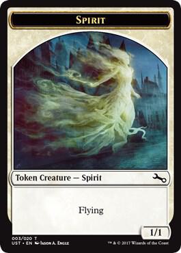 Spirit (003) // Spirit Double-Sided Token [Unstable Tokens]