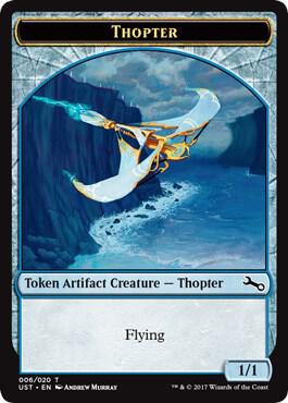 Thopter // Thopter Double-Sided Token [Unstable Tokens]