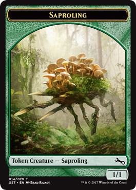 Saproling // Saproling Double-Sided Token [Unstable Tokens]