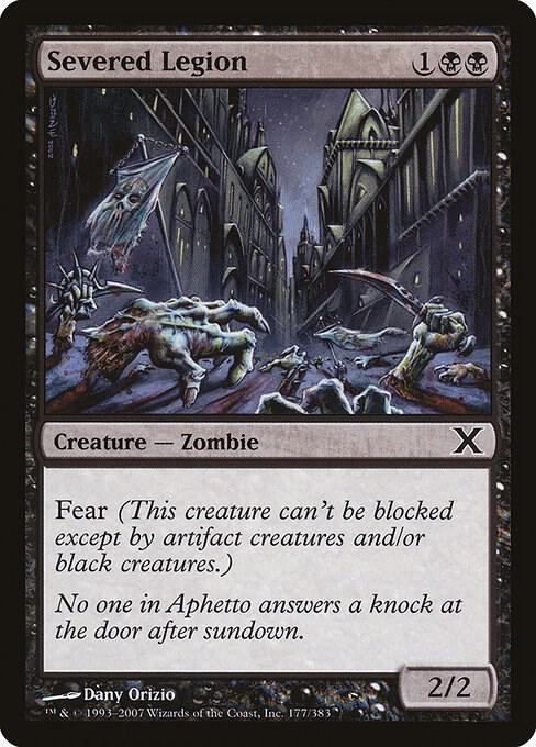 Severed Legion (Premium Foil) [Tenth Edition]