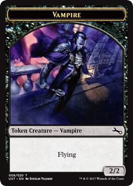 Vampire // Vampire Double-Sided Token [Unstable Tokens]