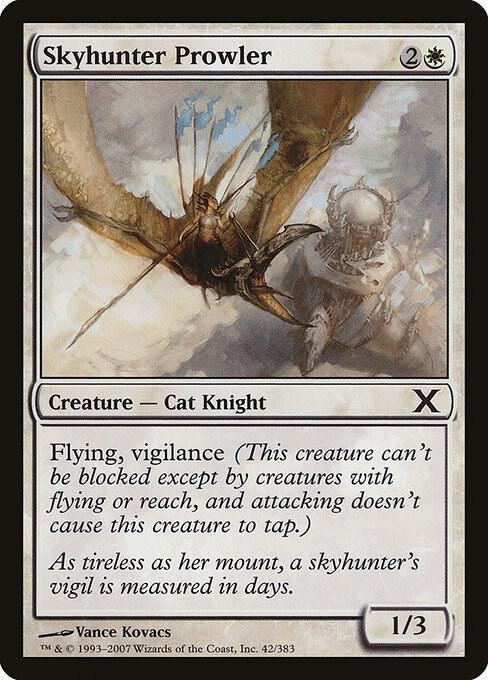 Skyhunter Prowler (Premium Foil) [Tenth Edition]