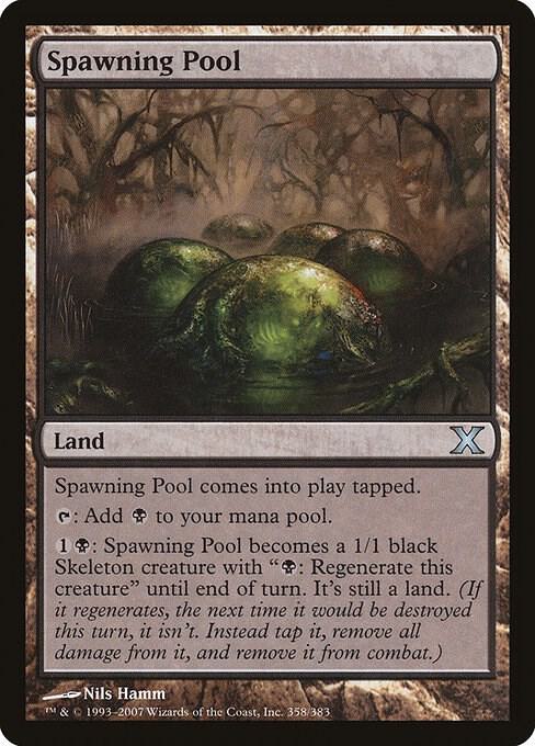 Spawning Pool (Premium Foil) [Tenth Edition]