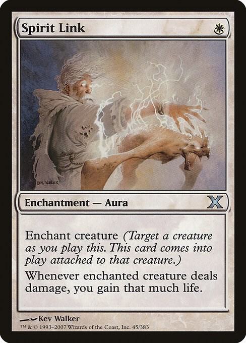 Spirit Link (Premium Foil) [Tenth Edition]
