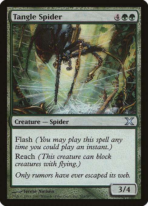 Tangle Spider (Premium Foil) [Tenth Edition]
