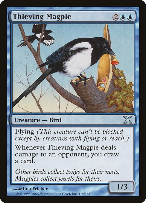 Thieving Magpie (Premium Foil) [Tenth Edition]
