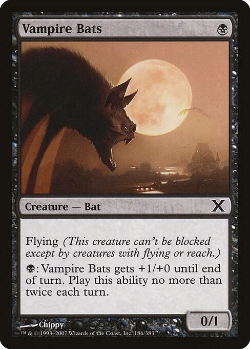 Vampire Bats (Premium Foil) [Tenth Edition]