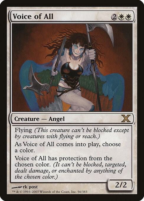 Voice of All (Premium Foil) [Tenth Edition]
