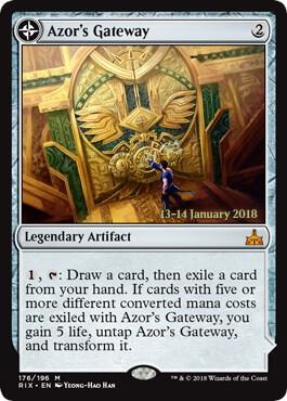 Azor's Gateway // Sanctum of the Sun [Rivals of Ixalan Prerelease Promos]