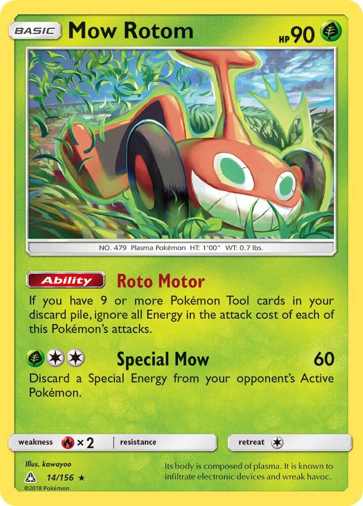 Mow Rotom (14/156) [Sun & Moon: Ultra Prism]