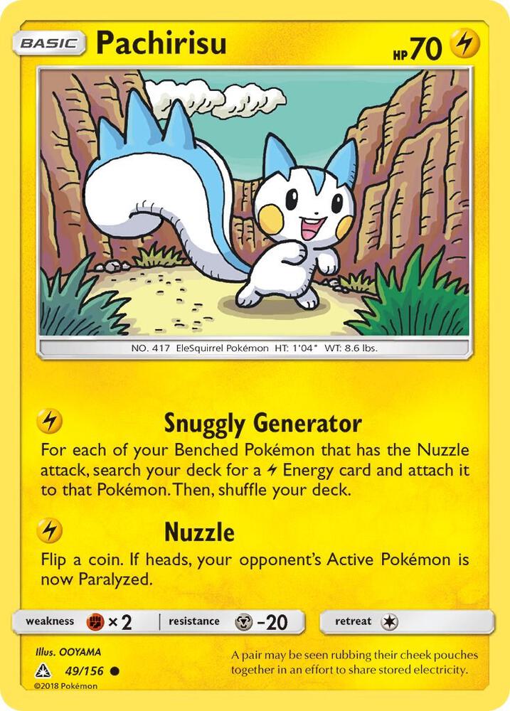 Pachirisu (49/156) [Sun & Moon: Ultra Prism]